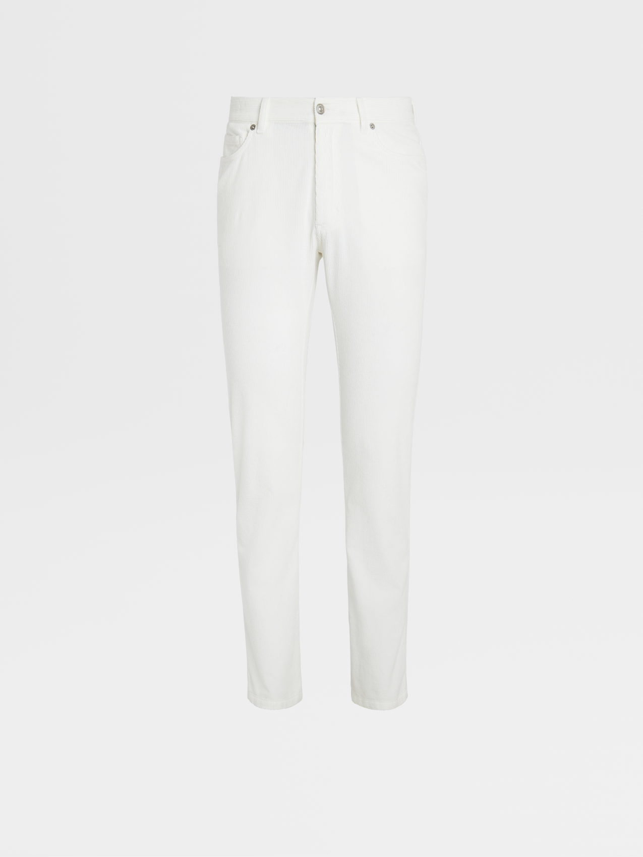White Cashco City 5-Pocket Jeans